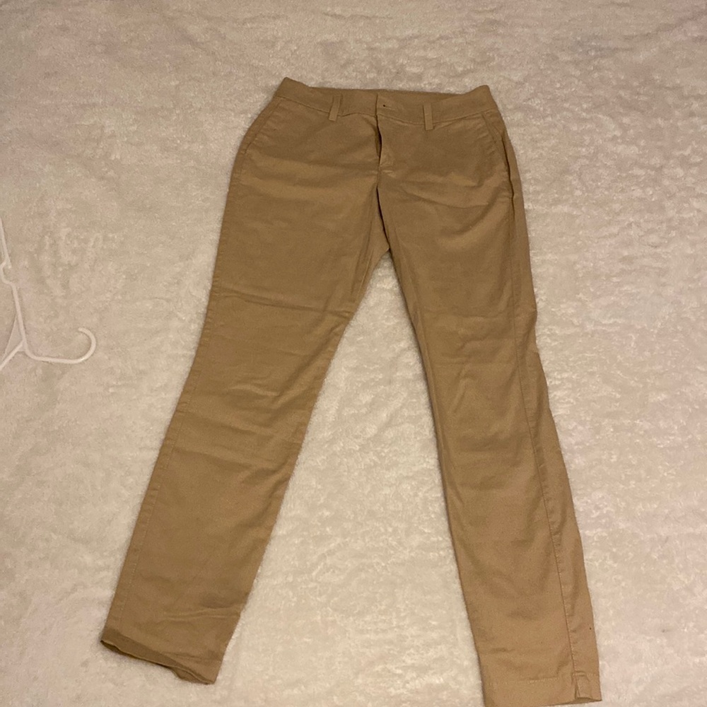 Khaki pants from Old Navy, skinny fit, size 4